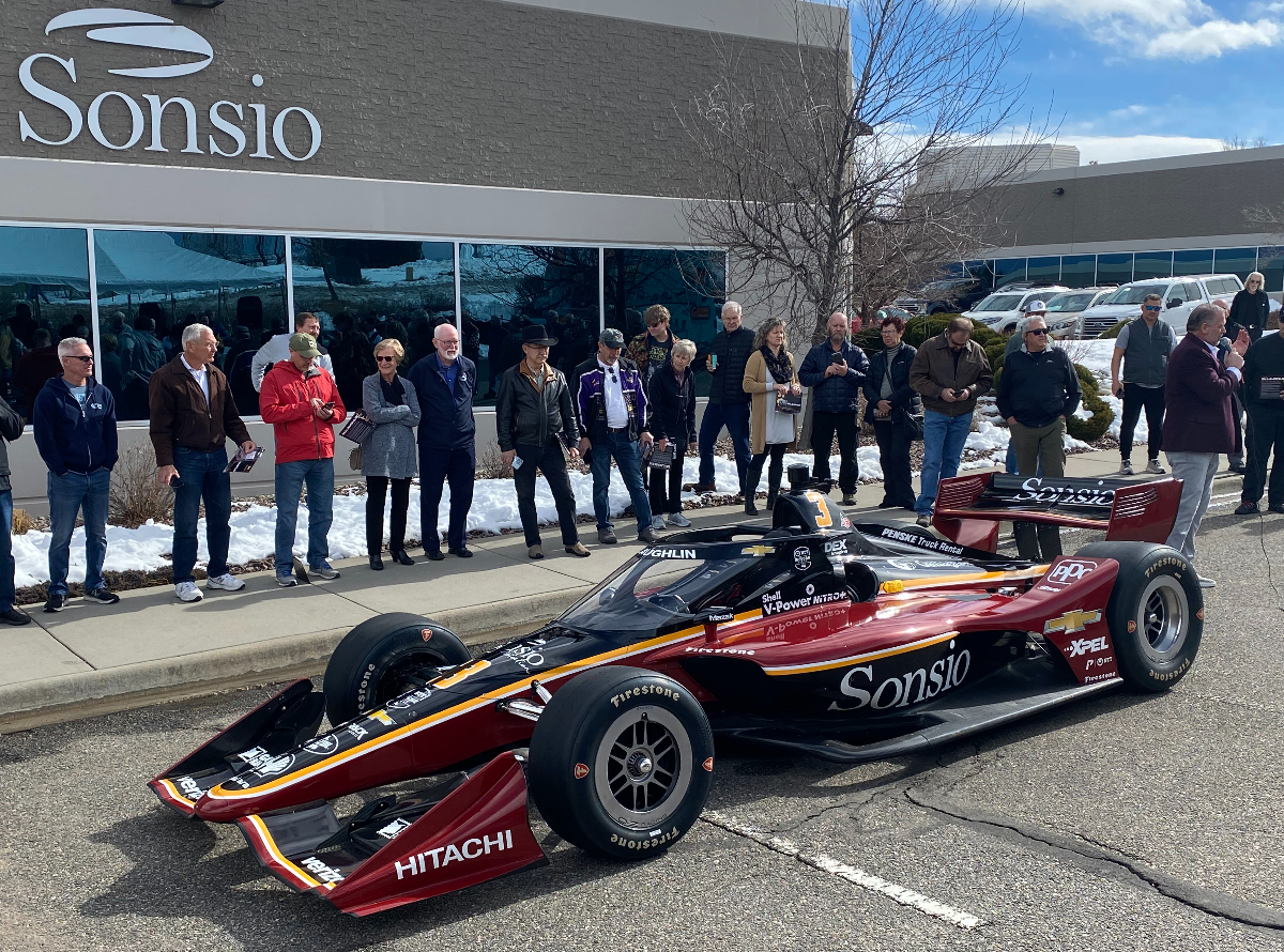 Scott McLaughlin Car Unveiling at Sonsio Headquarters in Colorado