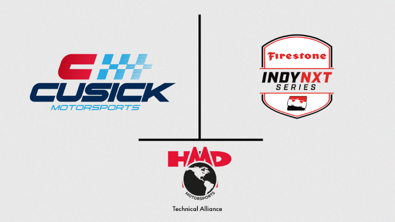  Cusick Motorsports Joins INDY NXT by Firestone in 2026 with HMD Motorsports Technical Alliance