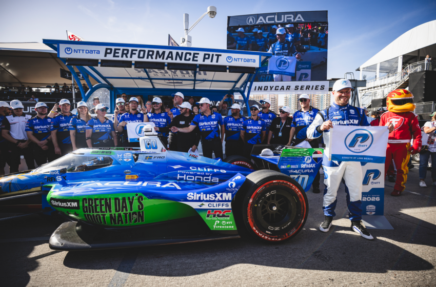  Rosenqvist Takes Pole for Meyer Shank Racing at the Acura Grand Prix of Long Beach